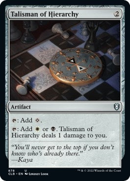 Talisman of Hierarchy (878) [CLB]