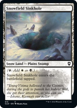 Snowfield Sinkhole (915) [CLB]