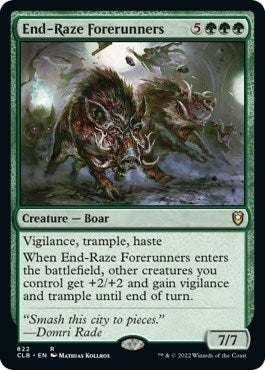 End Raze Forerunners (822) [CLB]