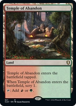 Temple of Abandon (921) [CLB]