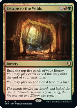 Escape to the Wilds (843) [CLB]