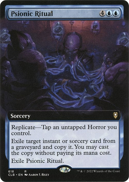 Psionic Ritual Extended Art (618) [CLB]