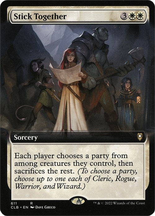 Stick Together Extended Art (611) [CLB]