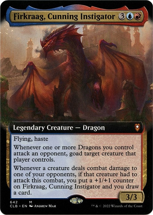 Firkraag Cunning Instigator Extended Art (642) [CLB]