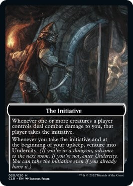 The Initiative Undercity Double sided Token (20) [CLB]