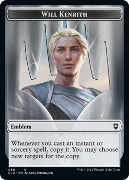 Emblem Will Kenrith Copy Double sided Token [CLB]