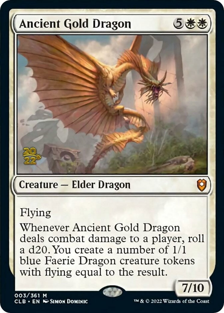 Ancient Gold Dragon (3) [PRE]
