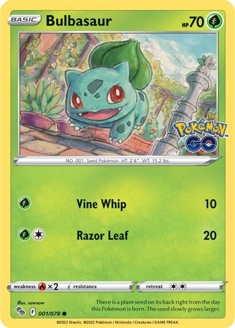 Bulbasaur (001/078) [PGO]