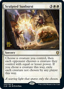 Sculpted Sunburst [Commander Legends: Battle for Baldur's Gate Prerelease Promos]
