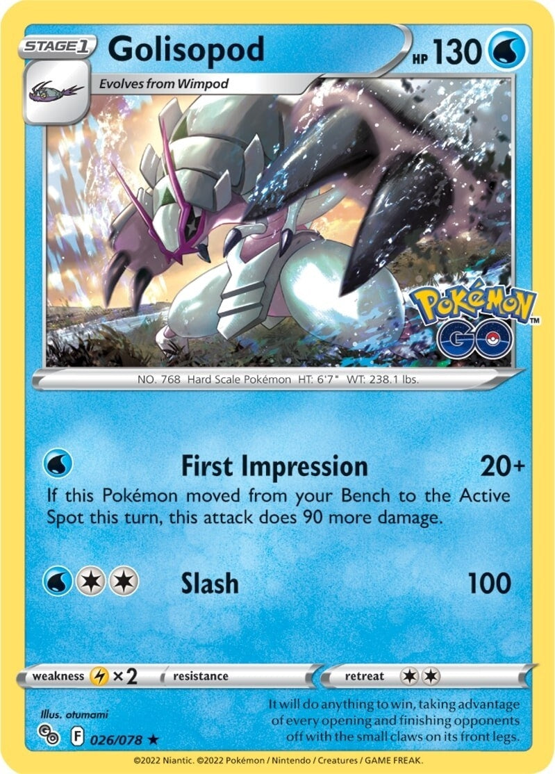 Golisopod (026/078) (Pokemon GO)