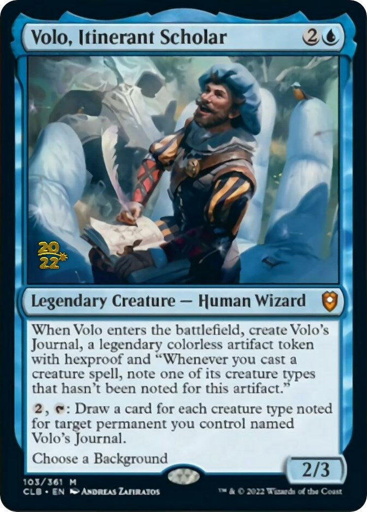 Volo Itinerant Scholar (103) [PRE]