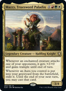 Mazzy, Truesword Paladin [Commander Legends: Battle for Baldur's Gate Prerelease Promos]