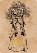 Myrkul Lord of Bones Art Card 73 81 Gold Stamped Signature (73) [ASCLB]