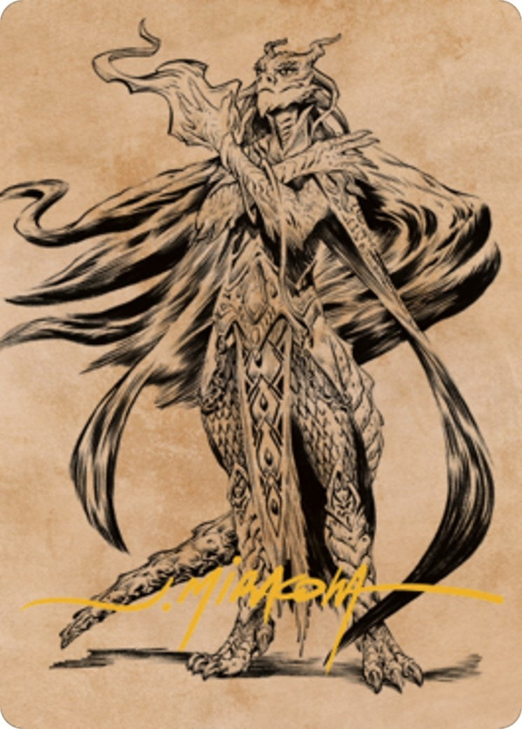 Lozhan Dragons Legacy Art Card Gold Stamped Signature (69) [ASCLB]