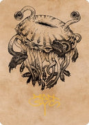 Gluntch the Bestower Art Card Gold Stamped Signature (65) [ASCLB]