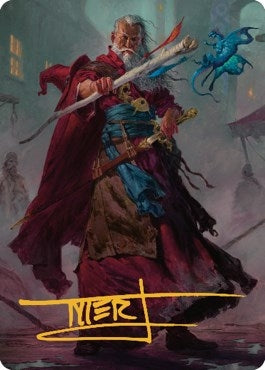 Elminster Art Card 64 81 Gold Stamped Signature (64) [ASCLB]
