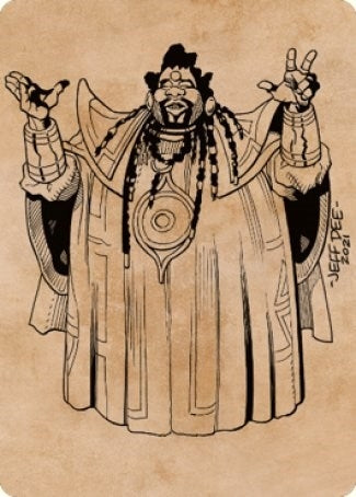 Alaundo the Seer Art Card (61) [ASCLB]