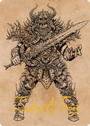 Sarevok Deathbringer Art Card Gold Stamped Signature (50) [ASCLB]