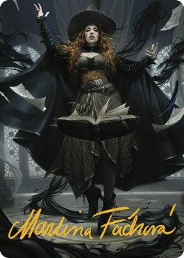 Tasha the Witch Queen Art Card 41 81 Gold Stamped Signature (41) [ASCLB]