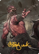 Chain Devil Art Card Gold Stamped Signature (8) [ASCLB]