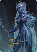 Mocking Doppelganger Art Card (Gold-Stamped Signature) [Commander Legends: Battle for Baldur's Gate Art Series]