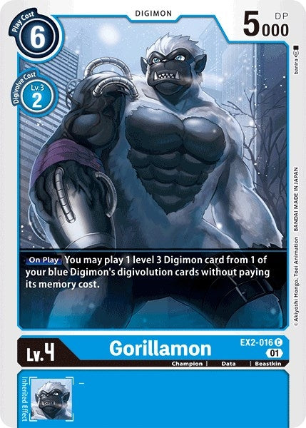 Image for Gorillamon [Digital Hazard]