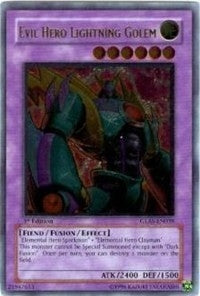 Evil Hero Lightning Golem UTR (GLAS-EN039) [GLAS]