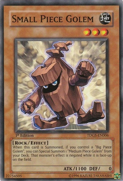 Small Piece Golem (TDGS-EN006)