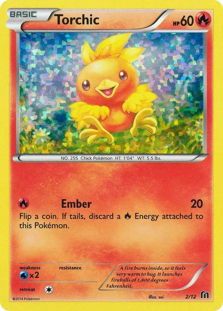 Torchic 2 12 (002/012) [MCD16]