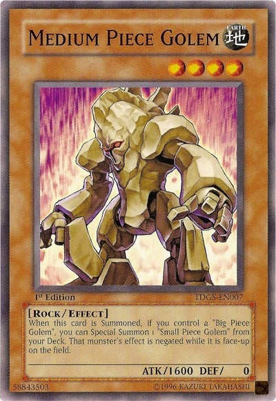 Medium Piece Golem (TDGS-EN007)