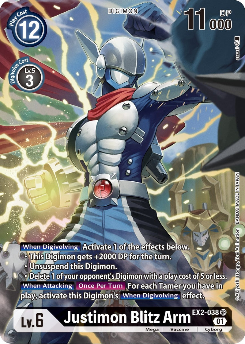 Image for Justimon Blitz Arm (Alternate Art) [Digital Hazard]