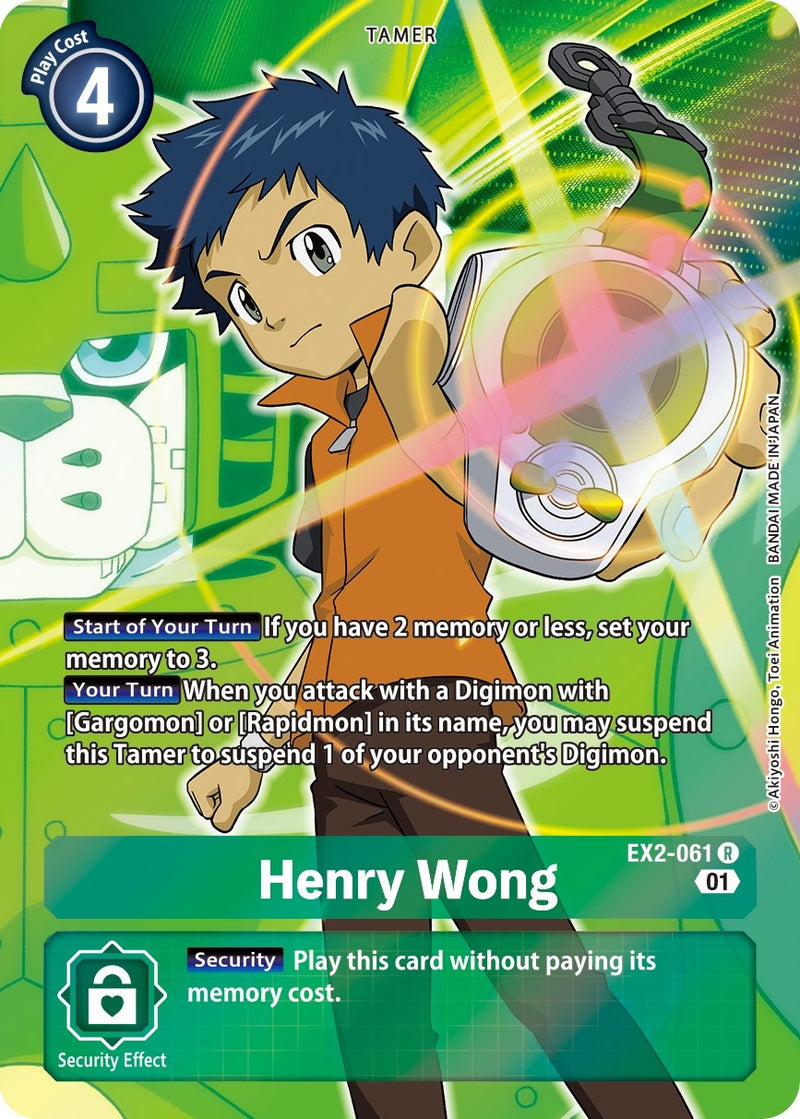 Image for Henry Wong (Alternate Art) [Digital Hazard]