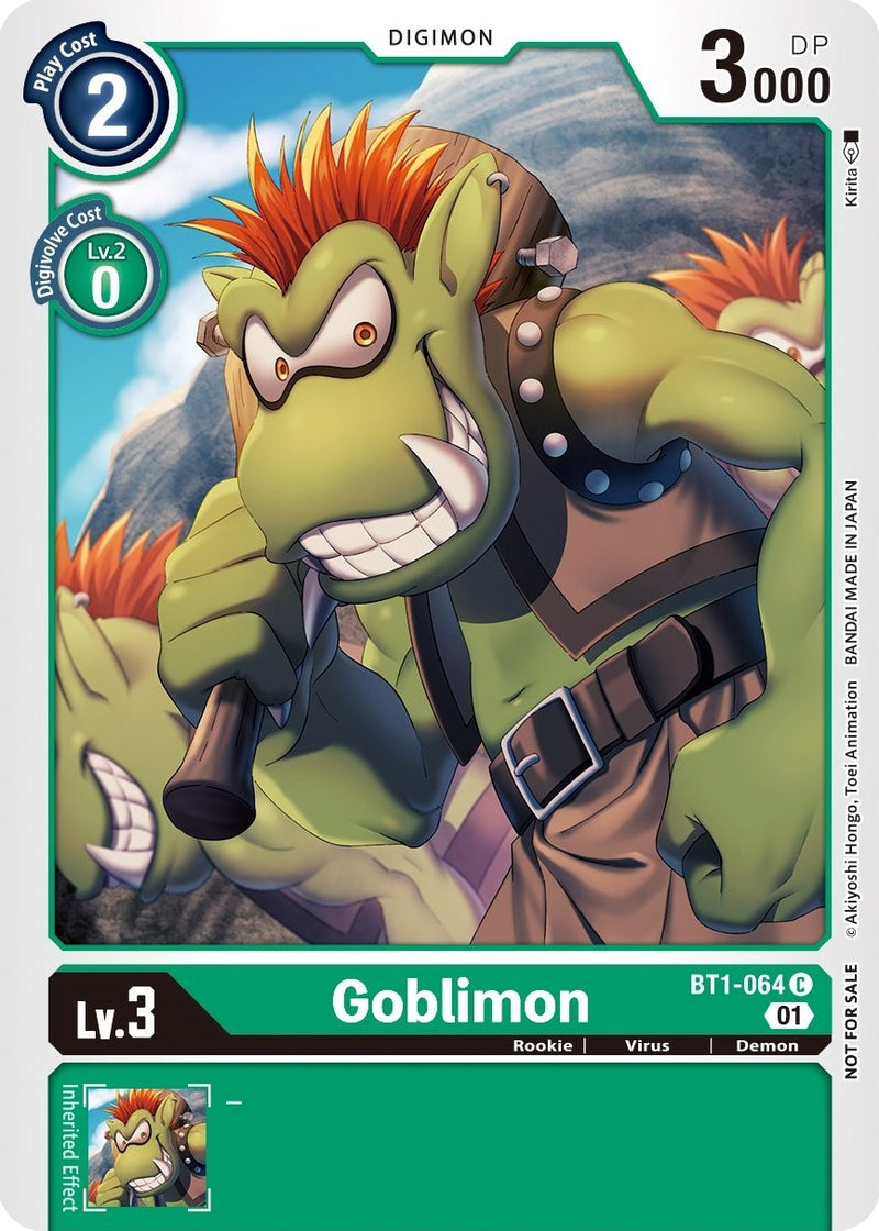 Image for Goblimon - BT1-064 (Winner Pack New Awakening) [Release Special Booster]