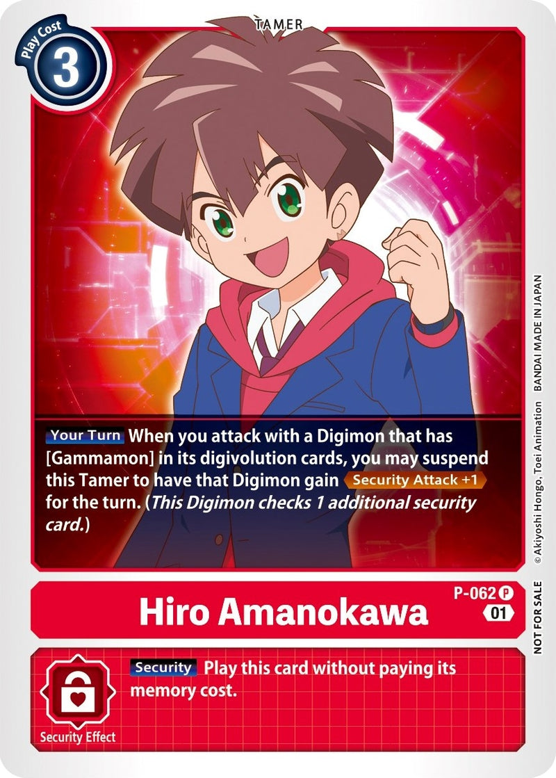 Image for Hiro Amanokawa (Official Tournament Pack Vol.5) [Digimon Promotion Cards]