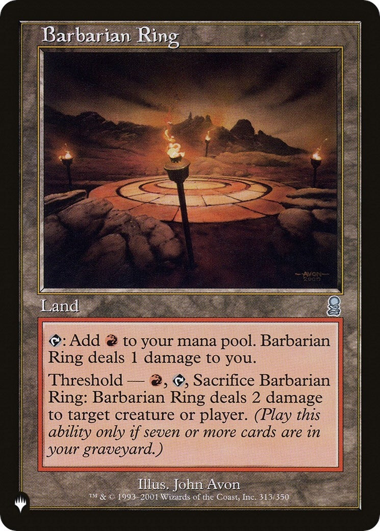 Barbarian Ring (313) [LIST]