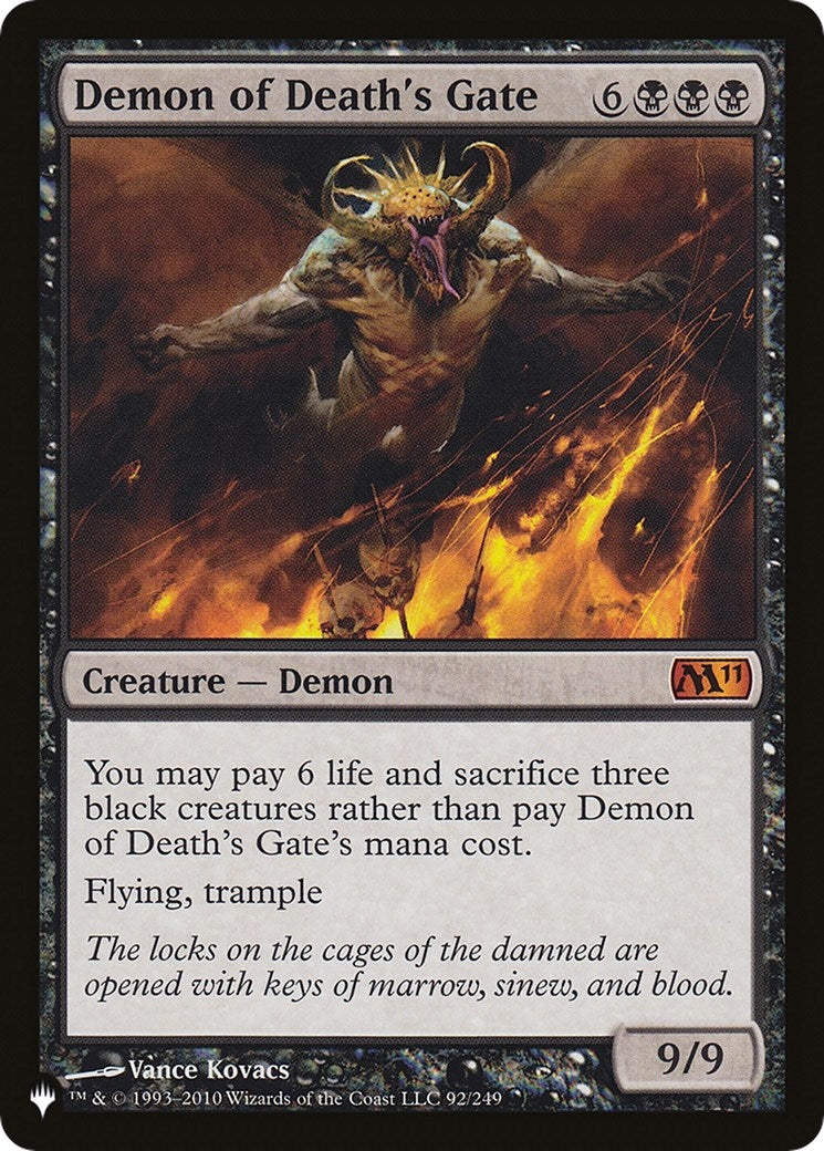 Demon of Deaths Gate (92) [LIST]