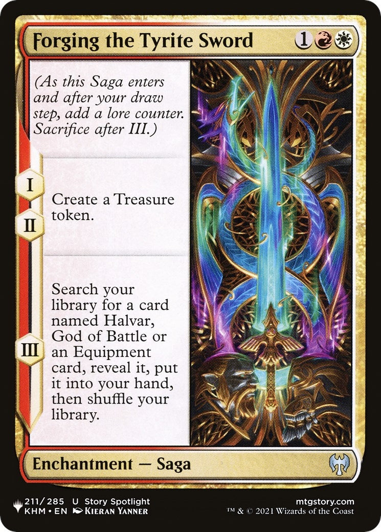 Forging the Tyrite Sword (211) [LIST]
