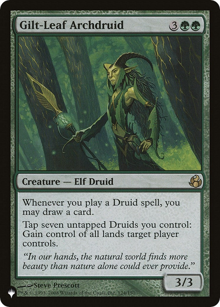 Gilt Leaf Archdruid (124) [LIST]