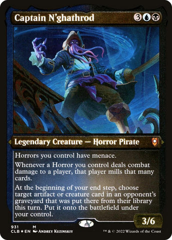 Captain Nghathrod Display Commander Thick Stock (931) [CLB]