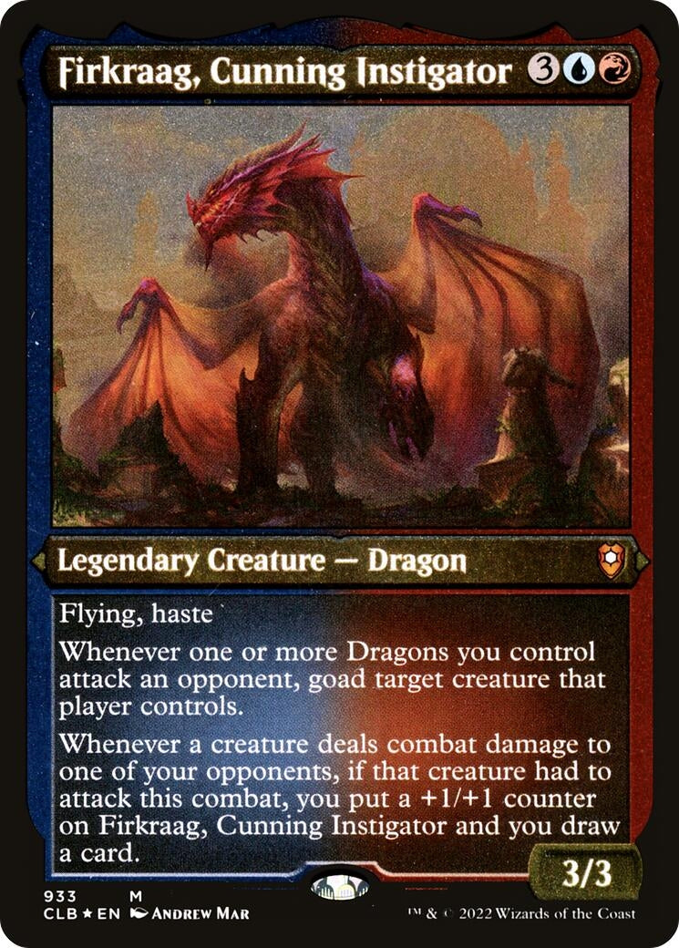 Firkraag Cunning Instigator Display Commander Thick Stock (933) [CLB]