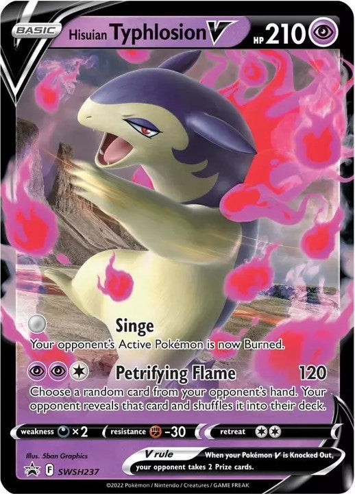 Hisuian Typhlosion V SWSH237 (SWSH237) [SWSD]