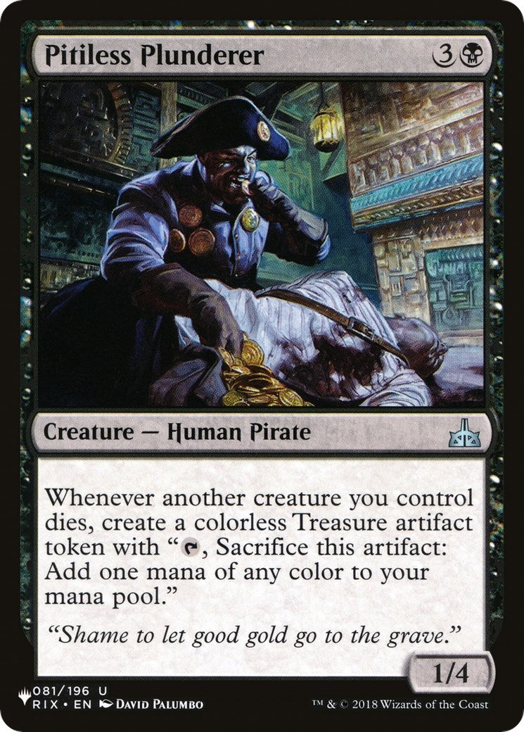 Pitiless Plunderer (81) [LIST]