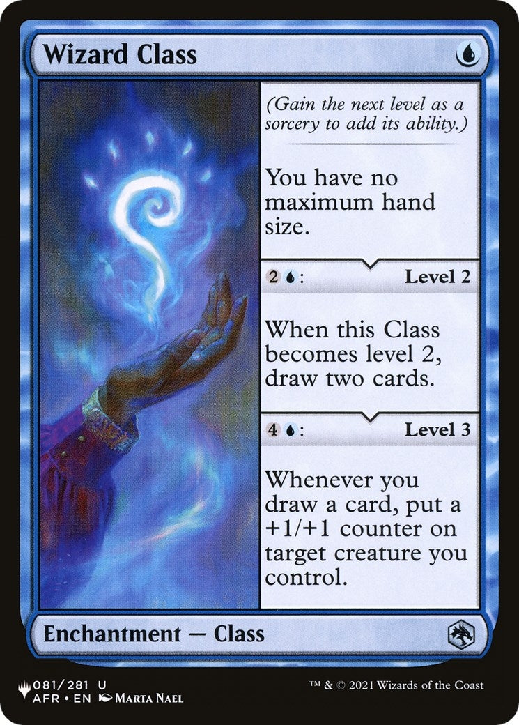 Wizard Class (81) [LIST]
