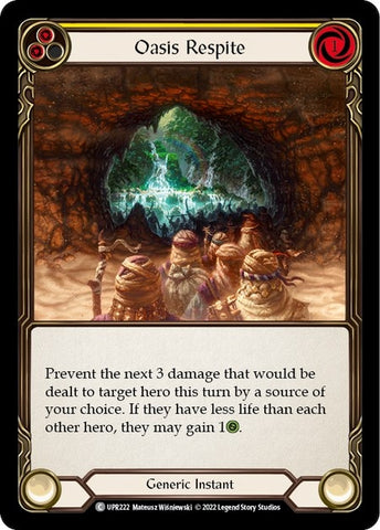 Oasis Respite (Yellow) [UPR222] (Uprising)