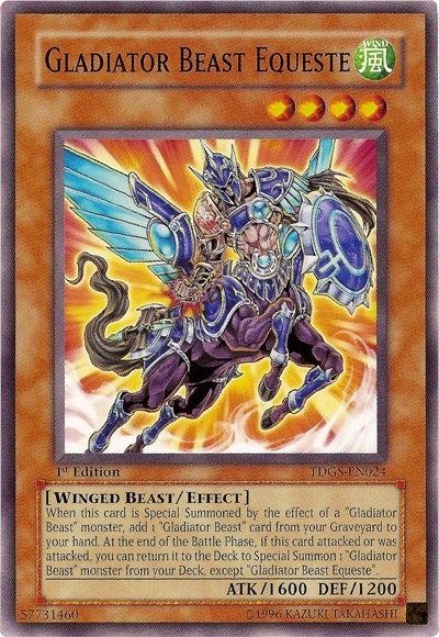 Gladiator Beast Equeste (TDGS-EN024)