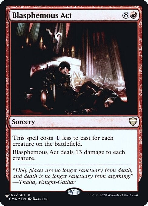 Blasphemous Act (162) [LIST]
