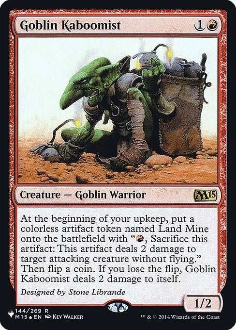 Goblin Kaboomist (144) [LIST]