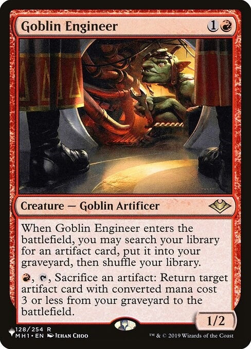 Goblin Engineer (128) [LIST]