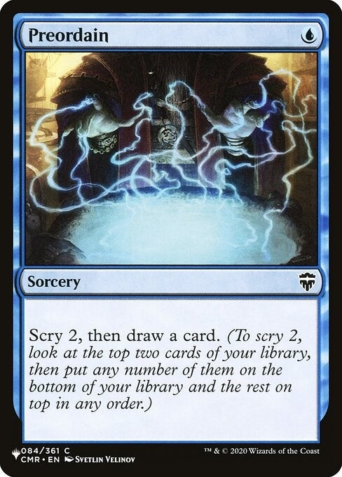 Preordain CMR (84) [LIST]