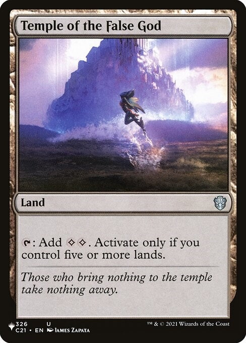 Temple of the False God C21 (326) [LIST]